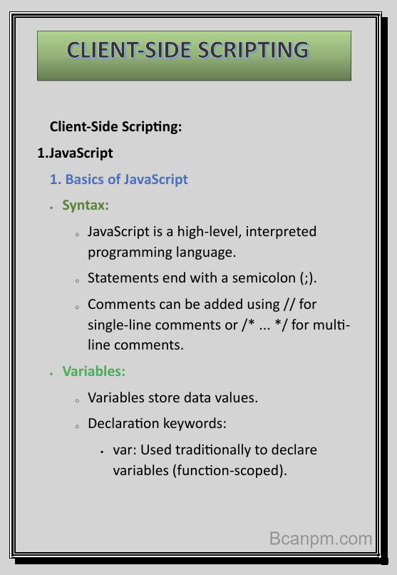 Internet Technologies Notes in pdf – Free Download image.